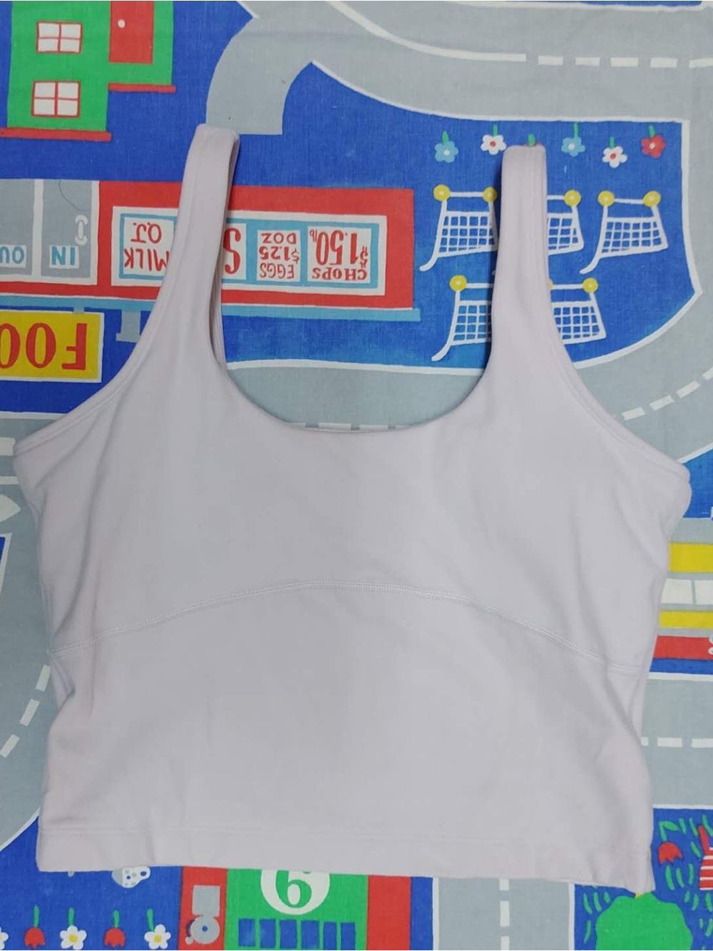 Aritzia TNA light purple tank top